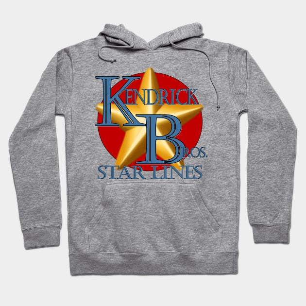 Kendrick Brothers Star Lines Hoodie by Rising Press Merch